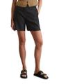 Leinenshorts flared 42 Flared - Black