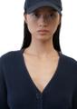 V-Neck-Cardigan relaxed Blau L