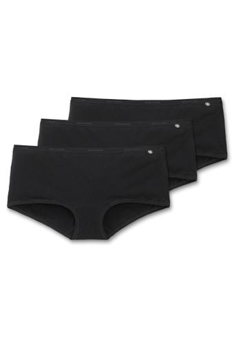 3PACK Shorts 6 - Schwarz