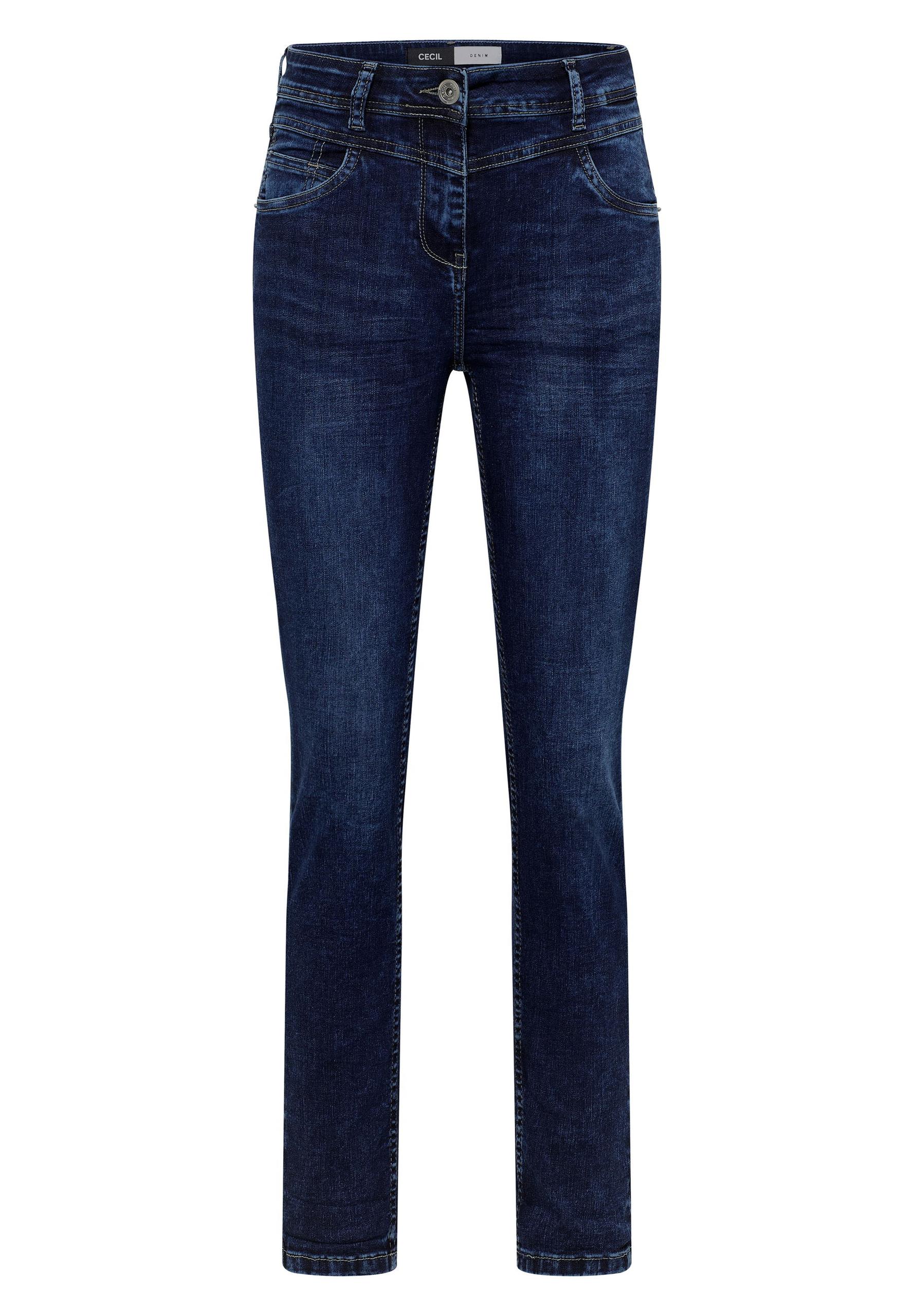 Slim Fit Jeans 27/30 - Mid Blue Used Wash