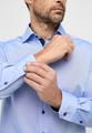 Hemd Pinpoint Langarm 39/Langarm - 68cm MODERN FIT - Blau