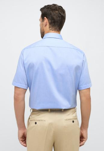 Hemd Pinpoint Kurzarm Blau 41/Kurzarm