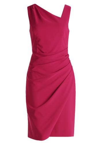 Cocktailkleid 42 Figurbetont - Dark Raspberry