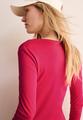 Shirt mit Rundhals L - Granita Red