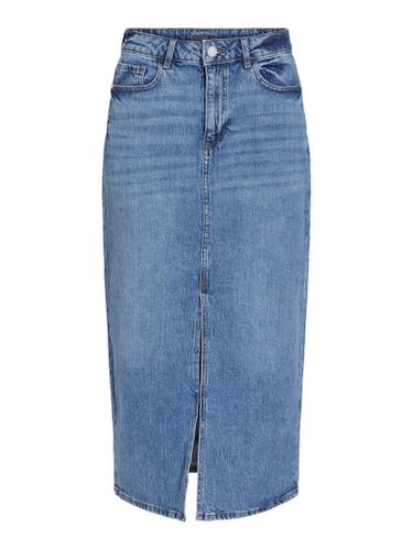 VIJAF HW MIDI DENIM SKIRT-NOOS Blau 34