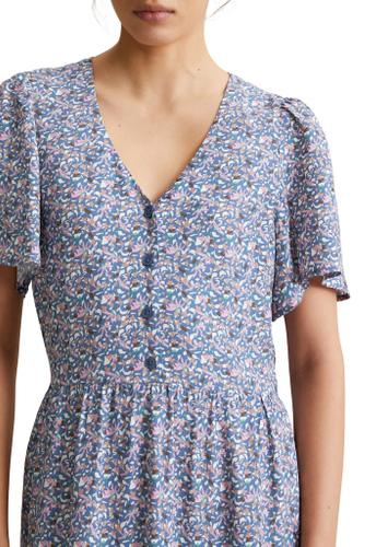 Blümchenkleid regular L Regular Fit - Medium Blue_multi_05