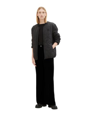 Basic Longsleeve mit 3/4-Arm aus Baumwolle M Regular Fit - Deep Black