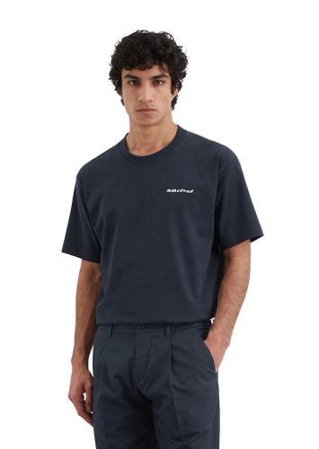 T-Shirt relaxed Blau XXL