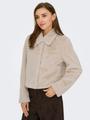 JDYMACY LIFE FAUX FUR JACKET OTW NOOS M - Moonbeam