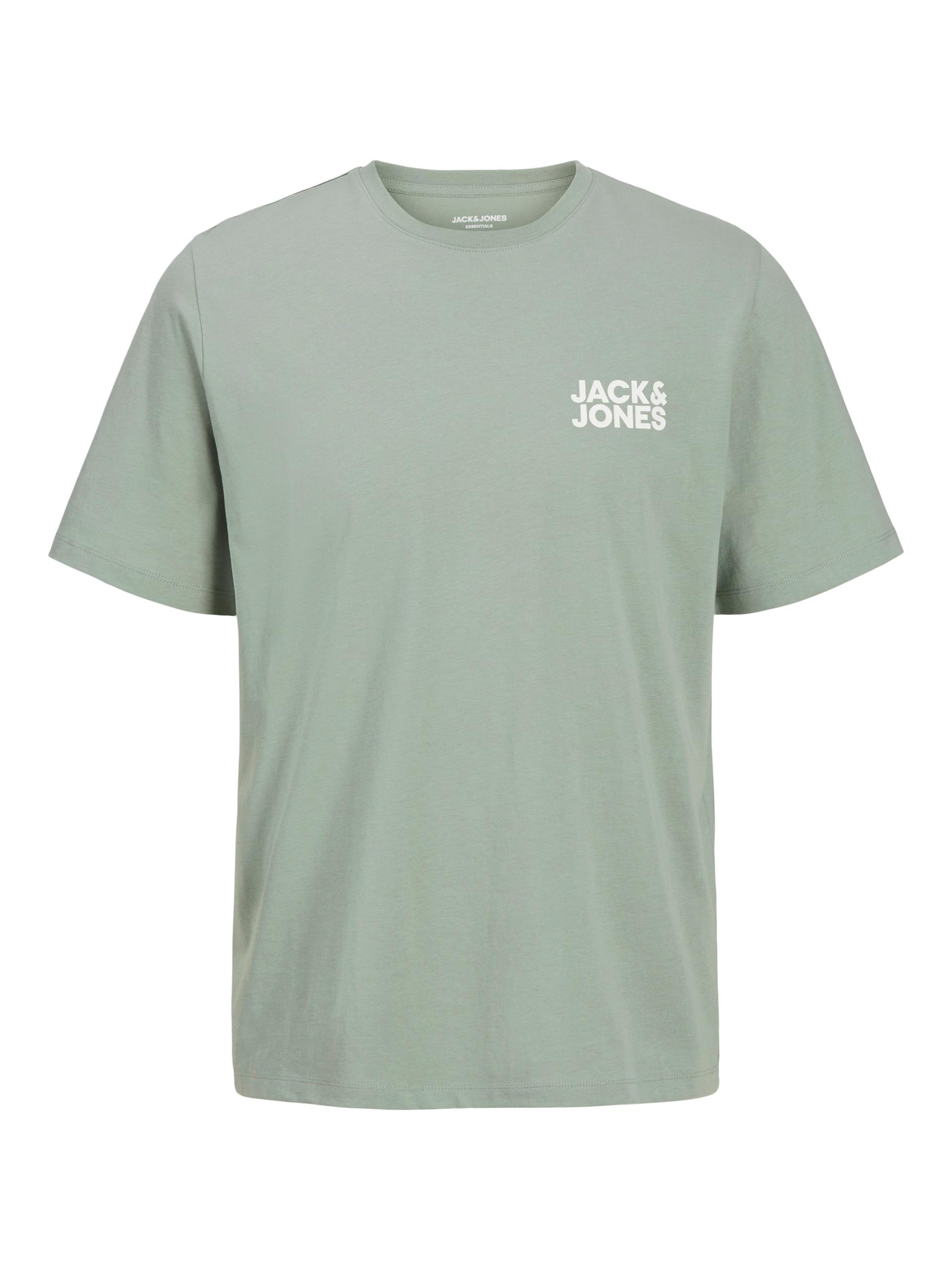 JJECORP LOGO TEE SS O-NECK NOOS XXL Normal geschnitten - Iceberg Green