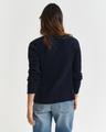 Strickjacke aus Stretch-Baumwolle mit Zopfmuster M - Evening Blue