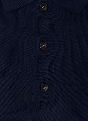 Pullover Polokragen Knopf 1/1 Arm 60 Classic Fit - Navy