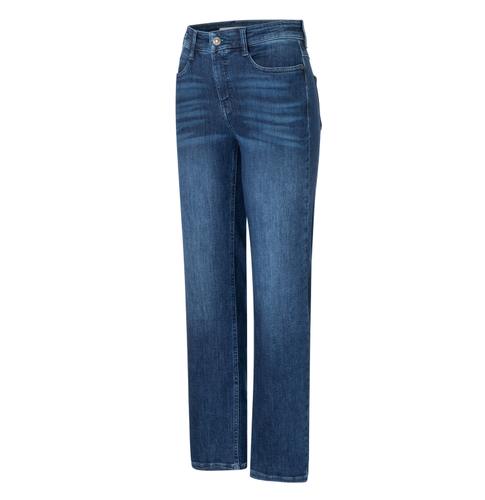 MAC JEANS - LAURA, Authentic Stretch Denim 40/32 Flared Fit - Blau
