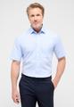 Original Shirt Popeline Kurzarm 40/Kurzarm MODERN FIT - Hellblau