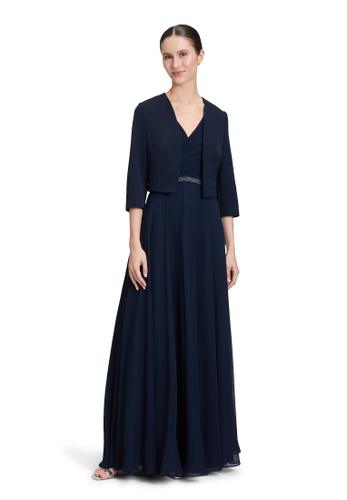 Bolero-Jacke 44 Leicht tailliert - Night Sky