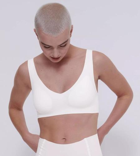 sloggi ZERO Feel 2.0 Bralette XL - Silk White