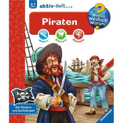 Ravensburger Buch - Wieso? Weshalb? Warum? - Malen, spielen und rätseln: Piraten