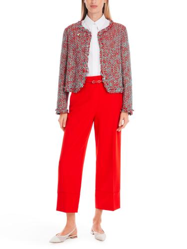 Bolero in Melé - aus 100 % Baumwolle 42 - Flame Red