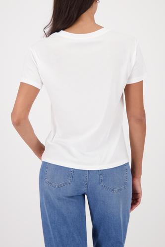 T-Shirt mit Leopardenprint 44 - Off-white