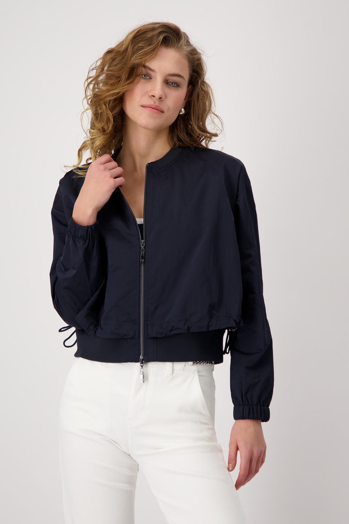 Jacke mit doppeltem Saum 40 - Deep Ocean