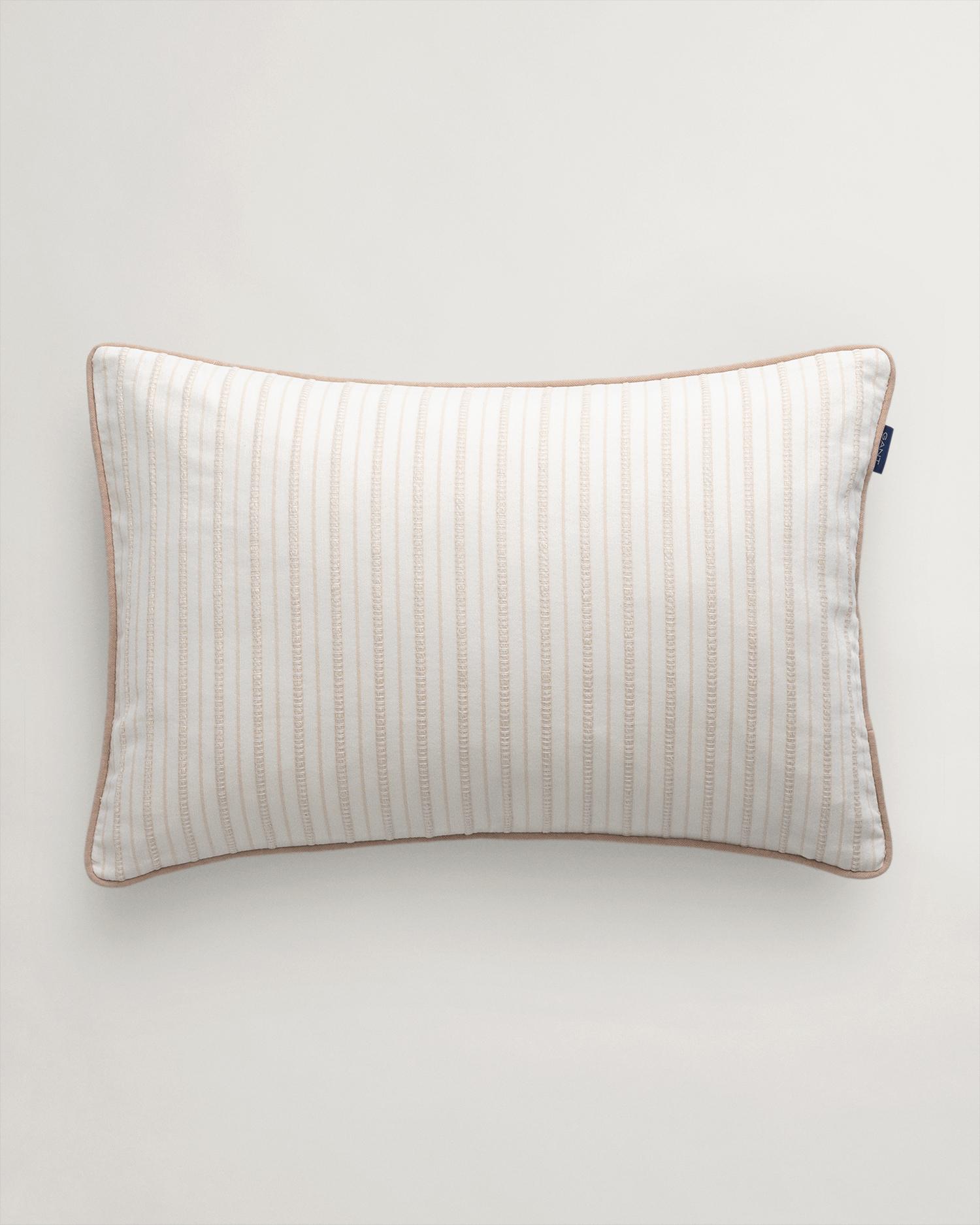 Coastal Stripe Kissenhülle 40X60 - White