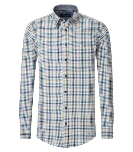 Freizeithemd 3XL Comfort Fit - Blau