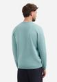 Pullover Crewneck 2 Coloured Melange XXXL Regular Fit - Arctic Blue