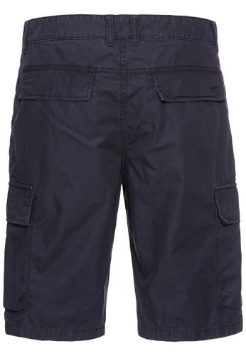 Cargo Shorts Regular Fit Blau 34IN