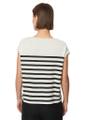 Ärmelloser Feinstrick-Pullover loose XXL - Multi/black