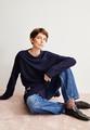 MERINAA LINKS LINKS XS Loose Fit - Tinted Navy