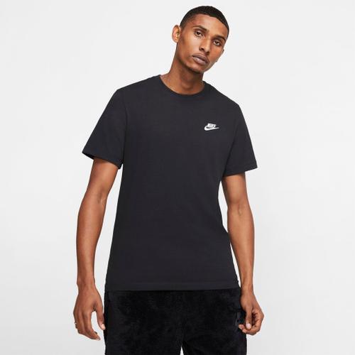 NIKE Herren T-Shirt M NSW CLUB TEE L in Schwarz
