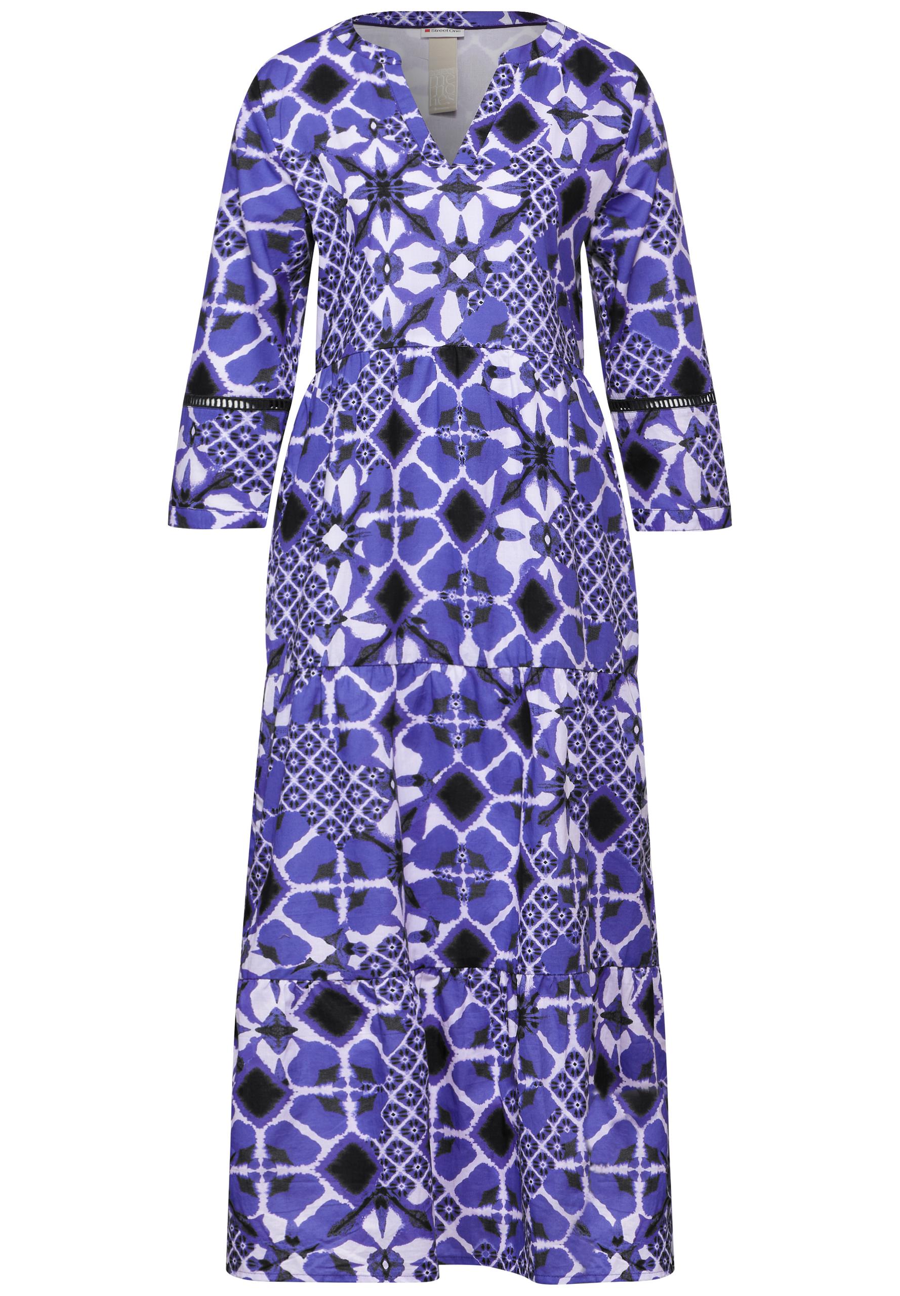 Tunika Kleid mit Print 38 - Violet Blue