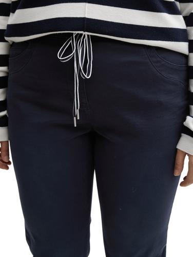 Plus Size - Cropped Slim Hose 46/28 Slim Fit - Sky Captain Blue