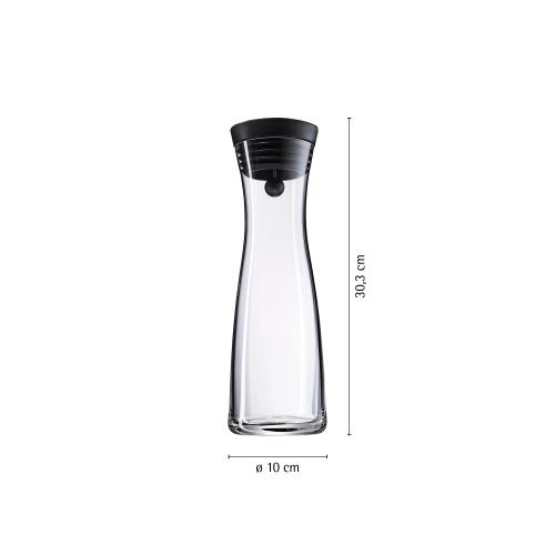 Basic Wasserkaraffe, 1 l, Edelstahl