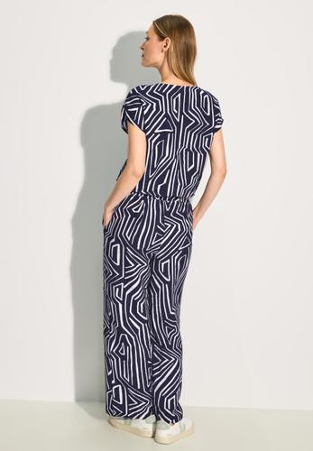 Bedruckter Jumpsuit XS/28 - Universal Blue