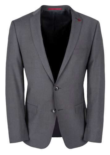 Roy Robson Baukastensakko Slim Fit- Form - Grau / 25