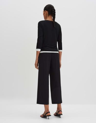 Langarmshirt "Kirosa" - Schwarz / 36