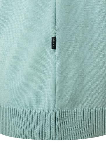 Pullover Rundhals 1/1 Arm Modern Fit - Iced Mint