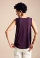 Top mit Spitze 42 - Dark Berry Purple