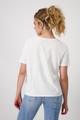 T-Shirt mit Strasssteinen 40 - Off-white