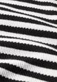 Gestreiftes Kleid 34 - Black