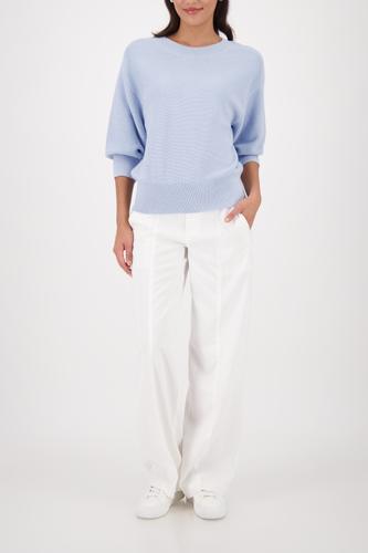 Strickpullover mit Lurex 38 - Light Sky