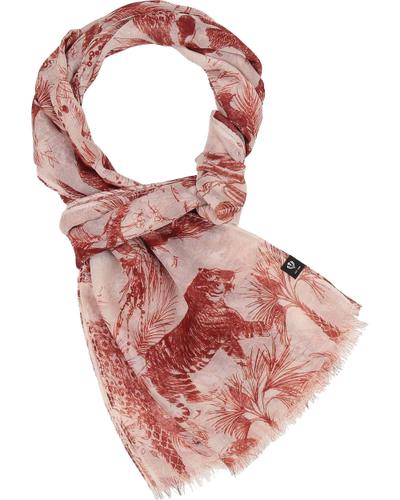 Schal Sustainability Edition - Stola mit wilden Tieren OS - Tiger's Eye