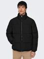 ONSMELVIN LIFE LF PUFFER JACKET OTW VD XL - Black