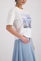 T-Shirt mit Print 36 - Cream