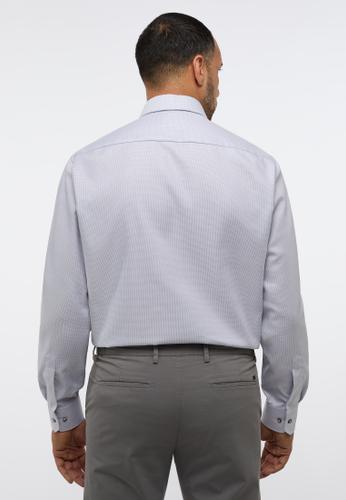 Hemd Twill Langarm 42/Langarm - 65cm COMFORT FIT - Grau