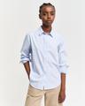 Regular Fit Classic Popeline Bluse 44 - Light Blue