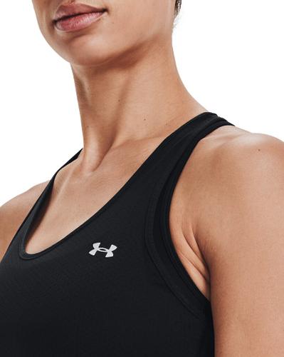 UNDER ARMOUR Damen Ärmellos HG Armour Racer Tank M in Schwarz