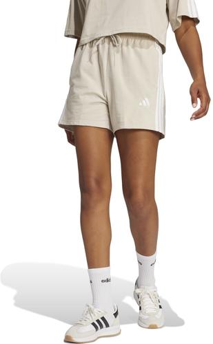 ADIDAS Damen Shorts Essentials 3-Streifen Cotton S in Grau