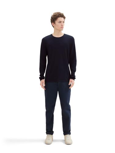 Strickpullover aus Baumwolle L Regular Fit - Sky Captain Blue